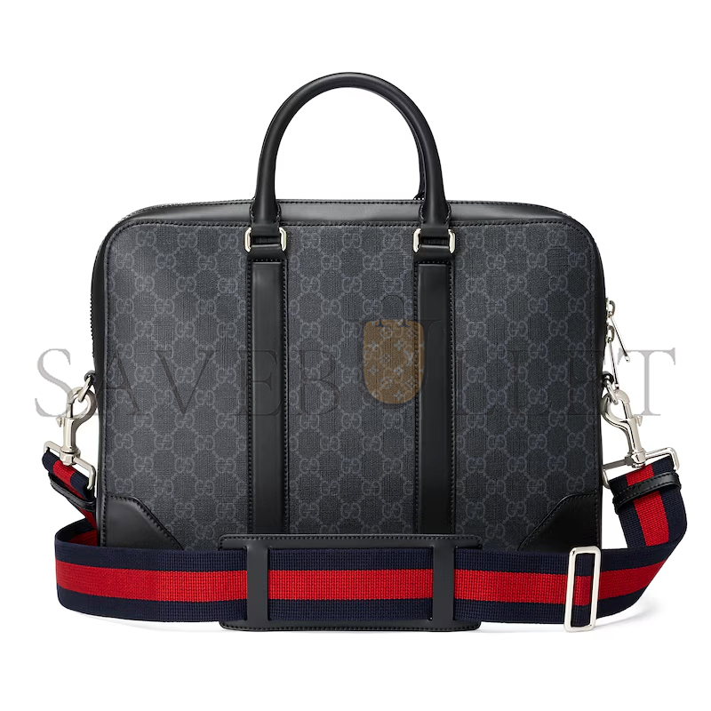 GUCCI GG BLACK BRIEFCASE 474135 (36*28*7cm)